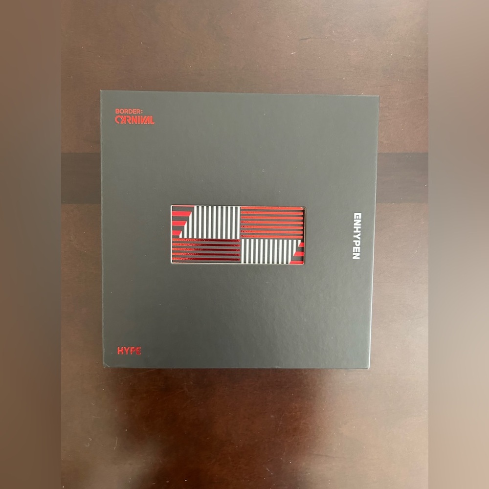 Enhypen Border: Carnival Kpop Album HYPE Version